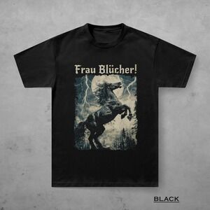 Frau Blucher T-Shirt Funny Horror Movie Buff Tee